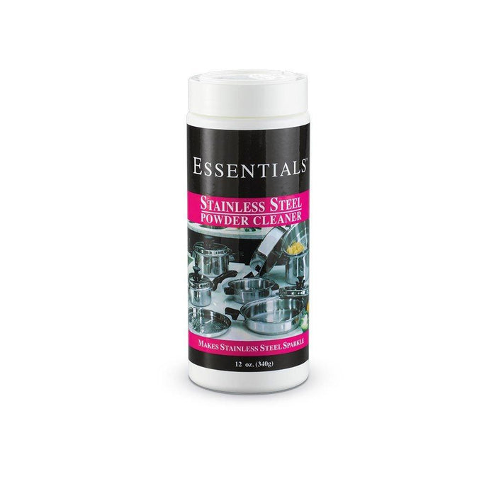 12-Ounce Essentials Powder Stainless Steel Cleanser - Discover Gourmet