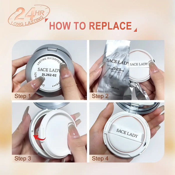 SACE LADY 24H Ultra Cover Matte BB Cushion - product image 6