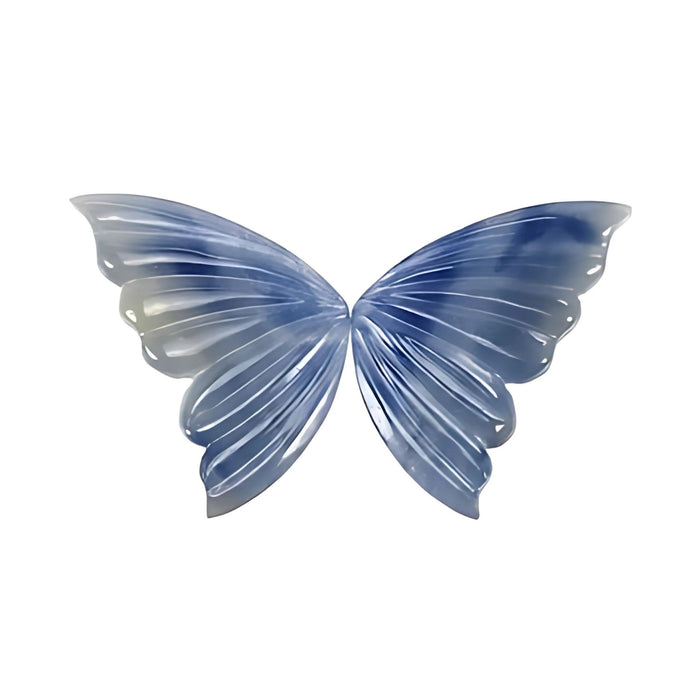multi sapphire butterfly carving