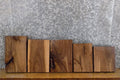 5- Reclaimed Kiln Dried Black Walnut Lumber Boards/Craft Pack 13833-13834