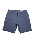 Blue shorts on a white background