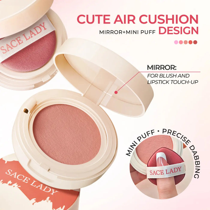 SACE LADY Air Cushion Clay Blush for Soft Matte Cheeks - product image 4