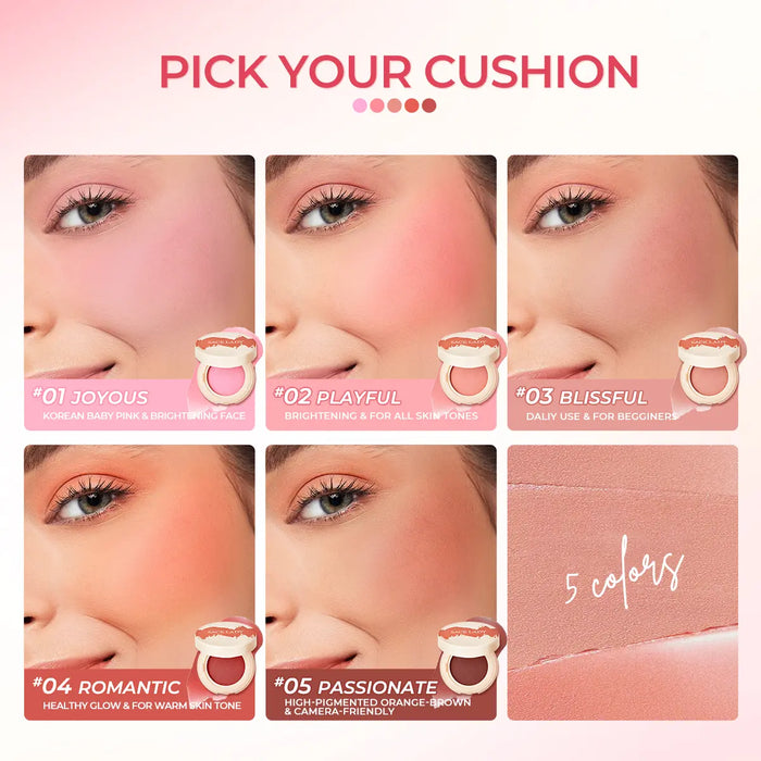 SACE LADY Air Cushion Clay Blush for Soft Matte Cheeks - product image 5