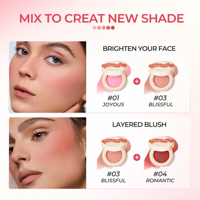 SACE LADY Air Cushion Clay Blush for Soft Matte Cheeks - product image 8