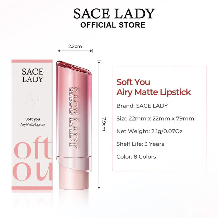 SACE LADY Airy Matte Lipstick Transfer-Proof - product image 8