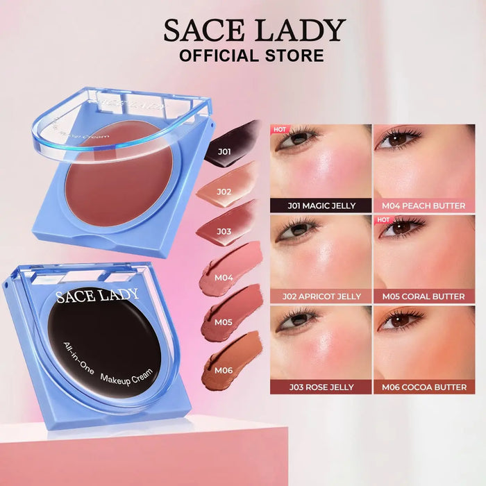 SACE LADY All-in-One Makeup Cream for Lips & Cheeks - product image 7