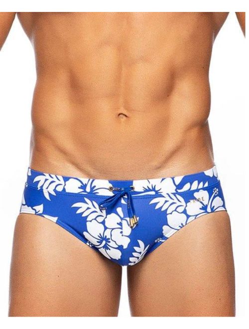 Aloha Mid Rise Brief - Cobalt