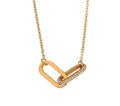 AMARA Hoop Pendant Necklace - Zoha Los Angeles