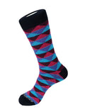 Ancient Diamond Red Crew Sock