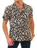 Animal Print Button Up Shirt