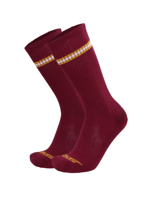 Athletic Socks - Burgundy
