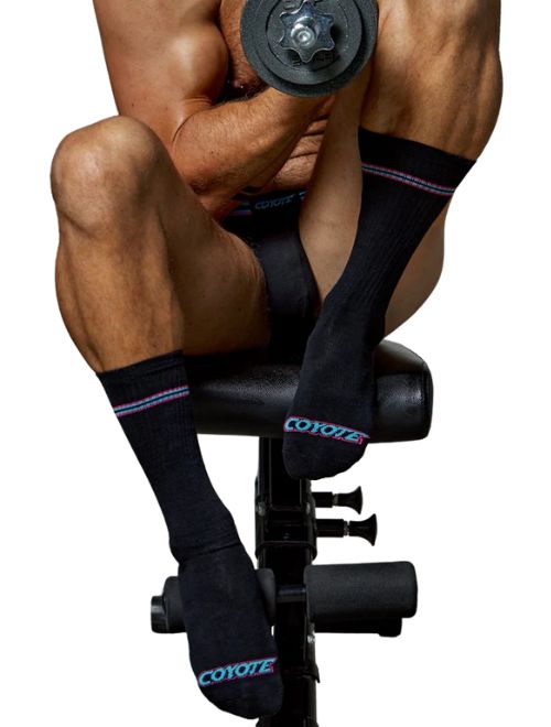 Athletic Socks - Neon Black