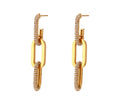 AVA Luxury Drop Earrings - Zoha Los Angeles