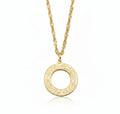 Ayatul Kursi Necklace – Islamic Calligraphy Necklace in Gold | Zoha Los Angeles