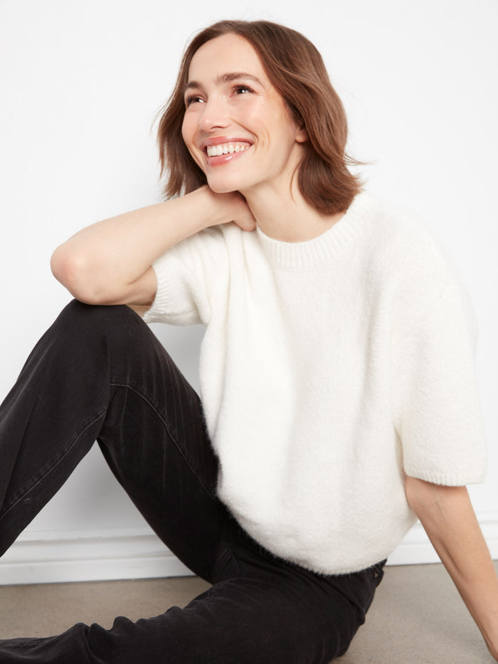 Soft brushed knit fabric ensures a luxurious feel all day long by Charlie B.