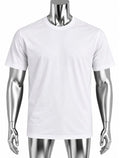 Basic Crew Neck T-Shirt - White