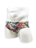 Basic Swim Brief - Hibiscus