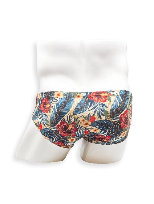 Basic Swim Brief - Hibiscus