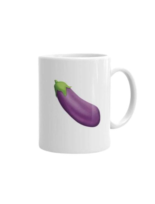 Big Fat Eggplant Mug