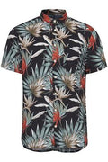 Bird of Paradise Short Sleeve Button-up