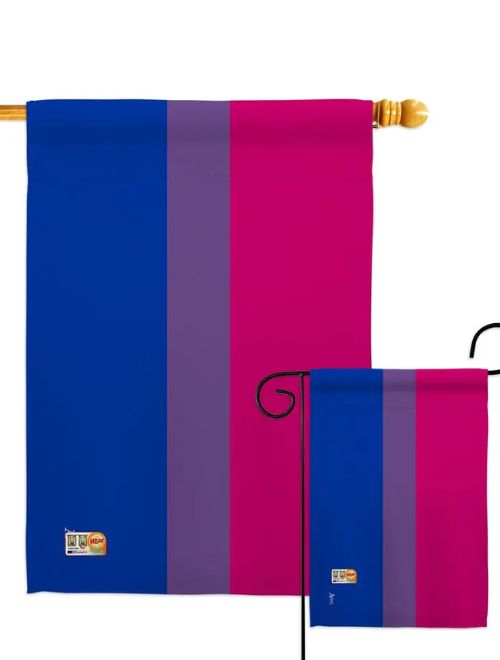 Bisexual Pride Decor Flag