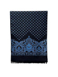 Black and Blue Dot Scarf