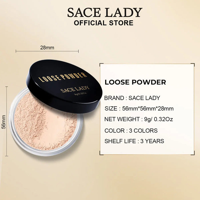 SACE LADY Black Gold Loose Powder Oil Control - product image 7