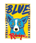 BLUE: The Life & Art of George Rodrigue - Official Blue Dog Lapel Pin