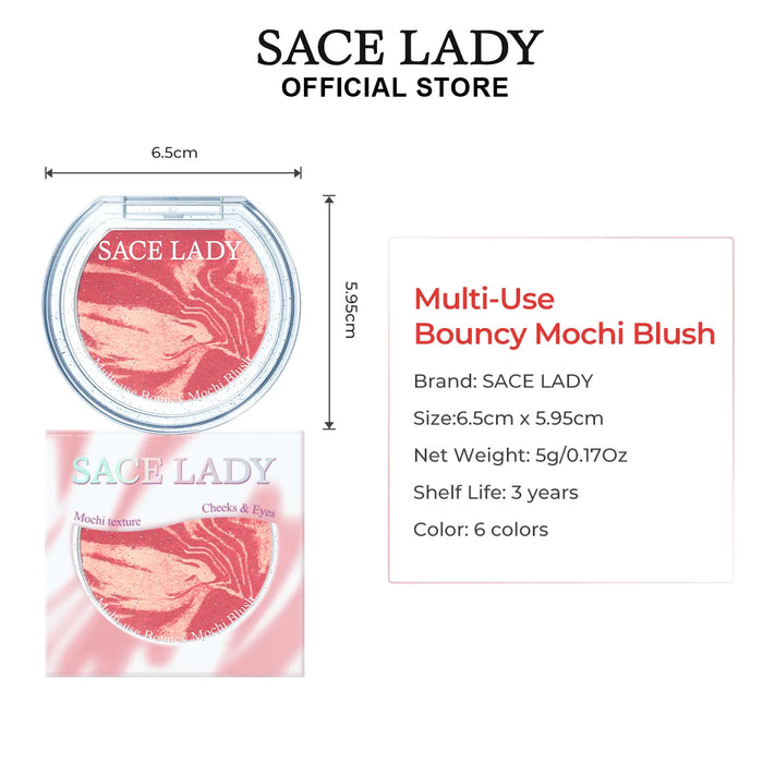 SACE LADY Bouncy Mochi Blush SPF20 Blendable Color - product image 8