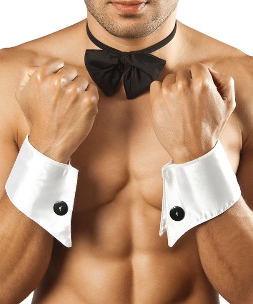 Bowtie and Cuffs set