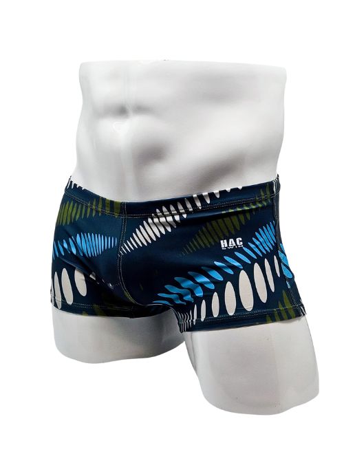 Box Cut Swim Trunk - Moonlight
