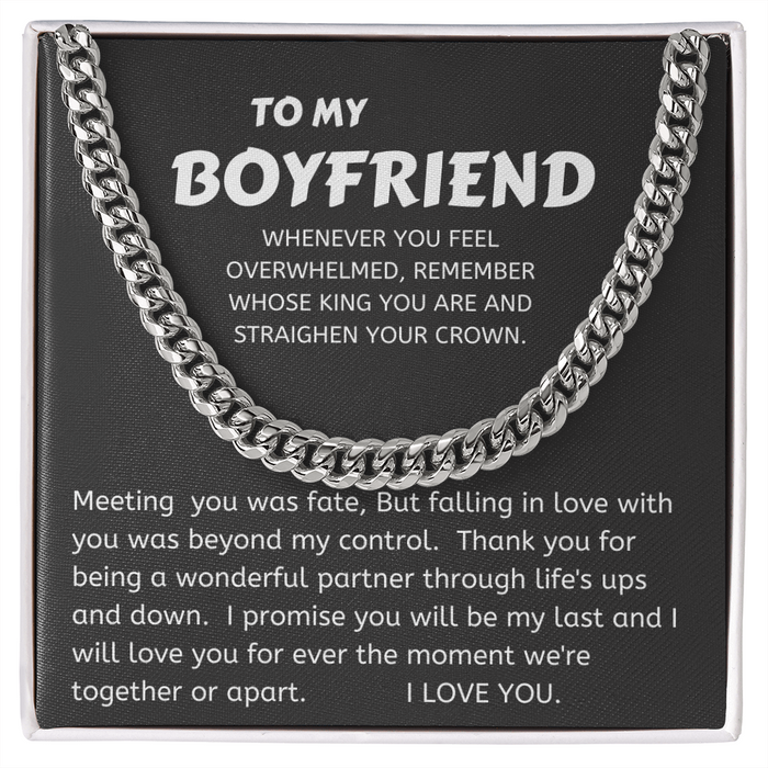 Boyfriend - Moments - Cuban Link Chain