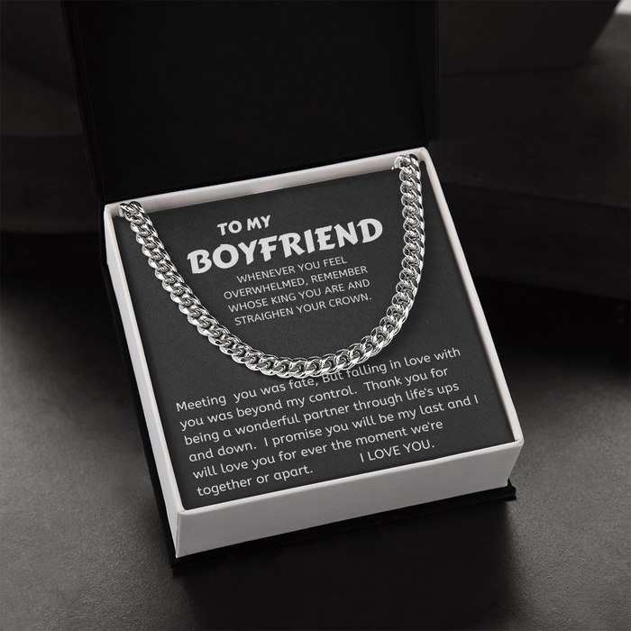 Boyfriend - Moments - Cuban Link Chain