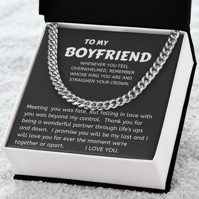 Boyfriend - Moments - Cuban Link Chain