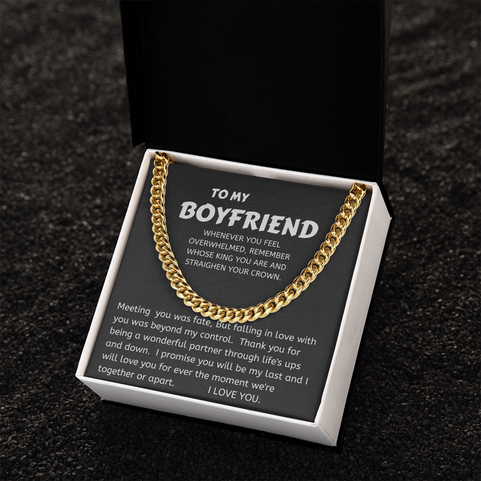 Boyfriend - Moments - Cuban Link Chain