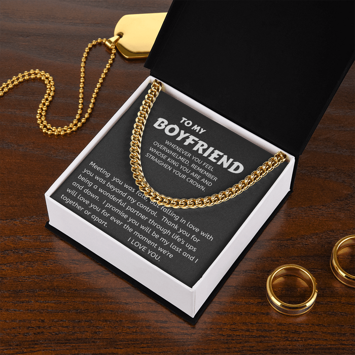 Boyfriend - Moments - Cuban Link Chain