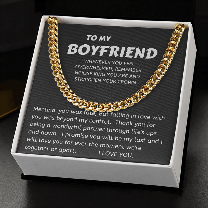 Boyfriend - Moments - Cuban Link Chain