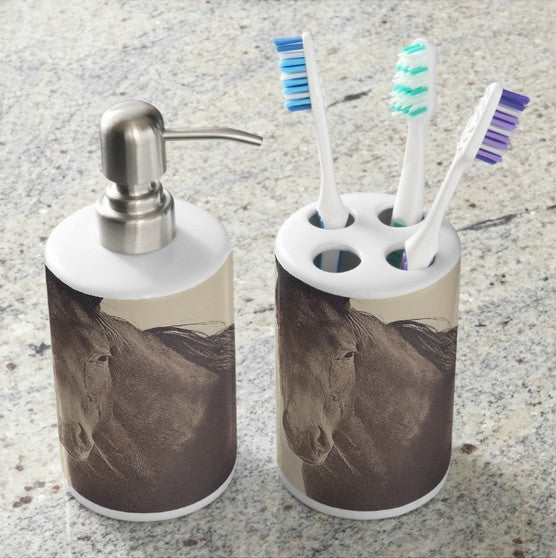 Brazen and Bold Bathroom Set