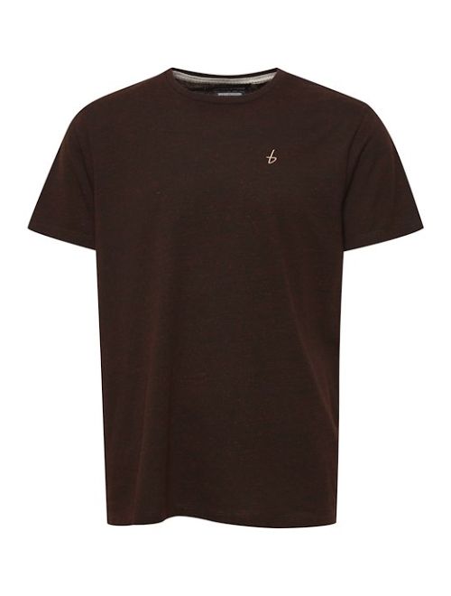 Burn Out Pattern T-Shirt - Red