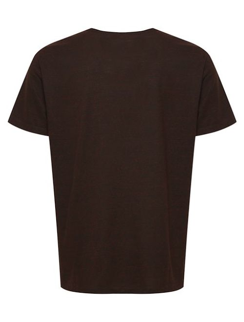 Burn Out Pattern T-Shirt - Red