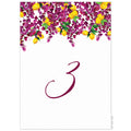 Capri Bougainvillea Table Sign