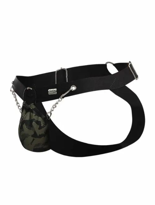 Chain Jockstrap - Army