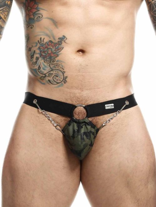 Chain Jockstrap - Army