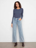 Chloe Wide Leg Jeans - Light Blue