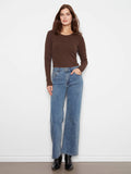 Chloe Wide Leg Jeans - Medium Blue
