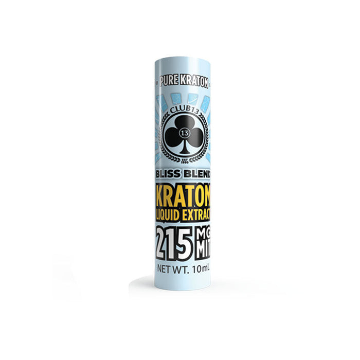 Club 13 Bliss Blend Kratom Liquid Extract 215mg MIT - 24 Pack