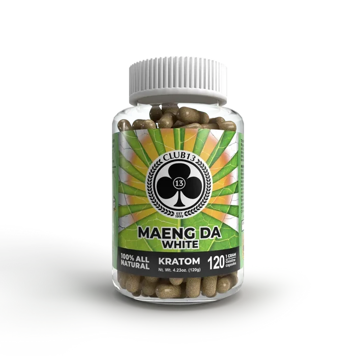 Club 13 Kratom Capsules - Maeng Da White