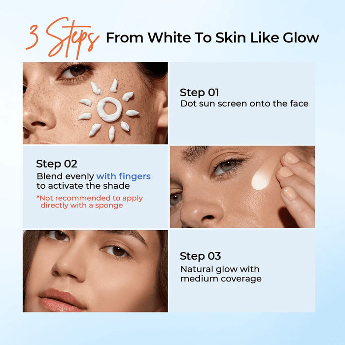 SACE LADY Color-Changing Tinted Sunscreen SPF 50 - product image 4