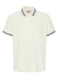 Contract Colour Polo Shirt - Off White