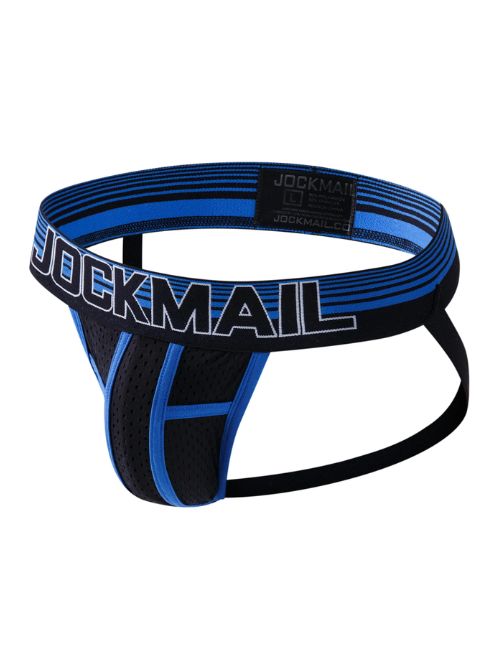 Contrast Colour Mesh Jock - Blue